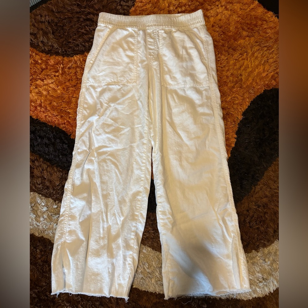 St. John’s Bay, Wide Leg, Linen Blend, Pants